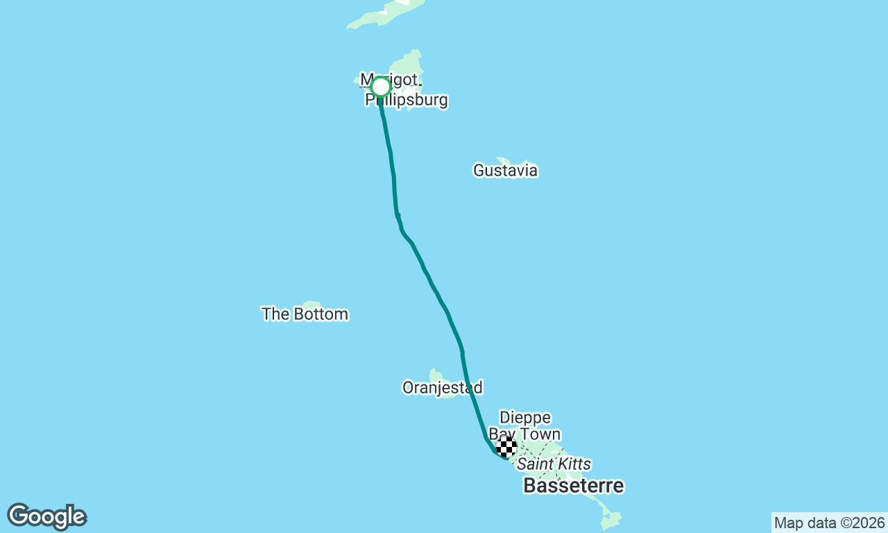 Voyage map