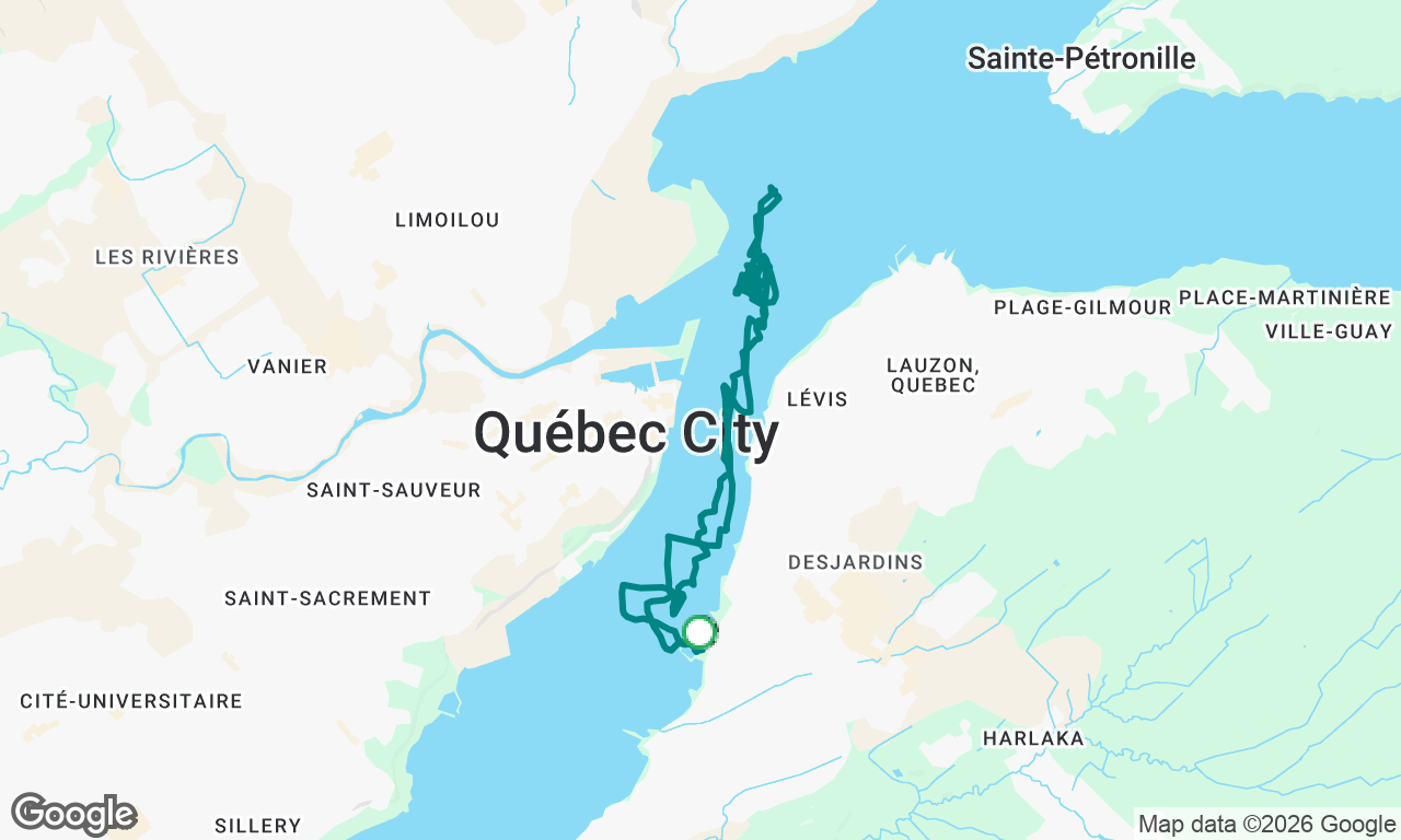 Voyage map