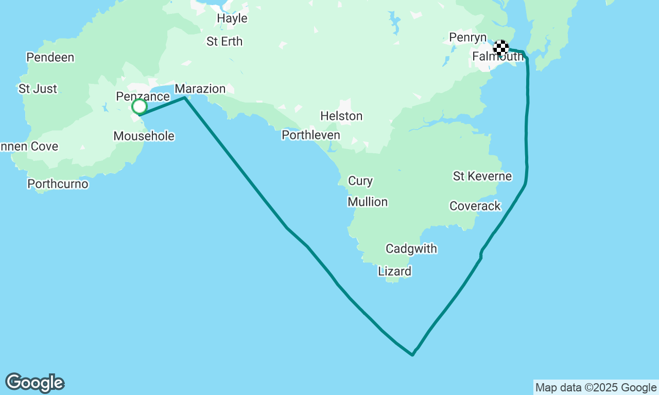 HSC Cork-Plymouth d9 Newlyn-Falmouth