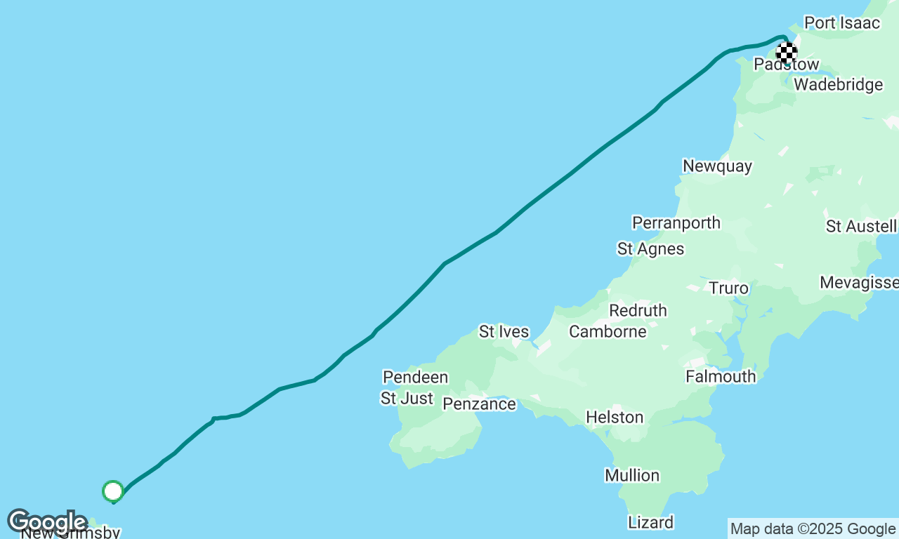 Bryher to Padstow
