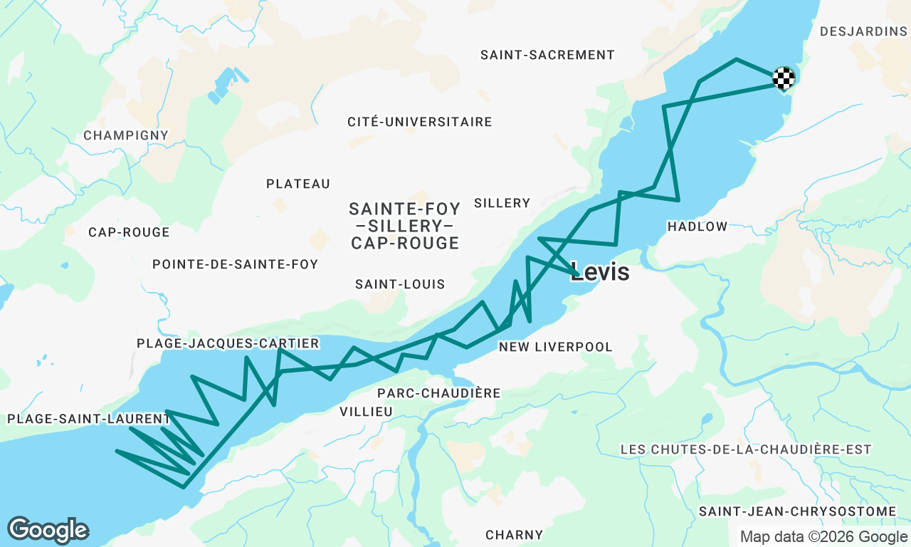 Voyage map