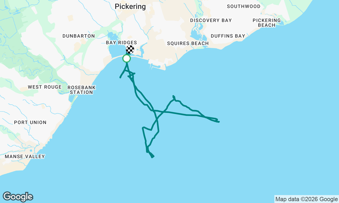 Highs and lows of sailing today.