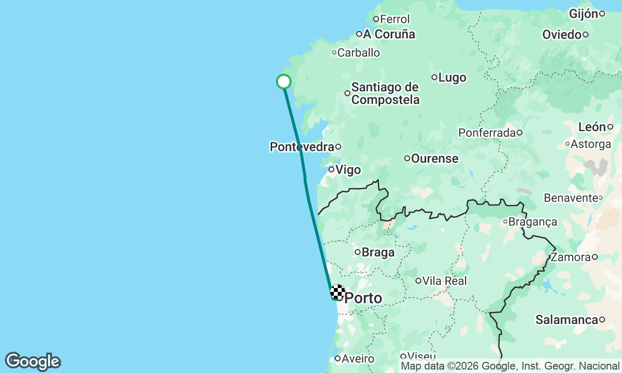 Voyage map