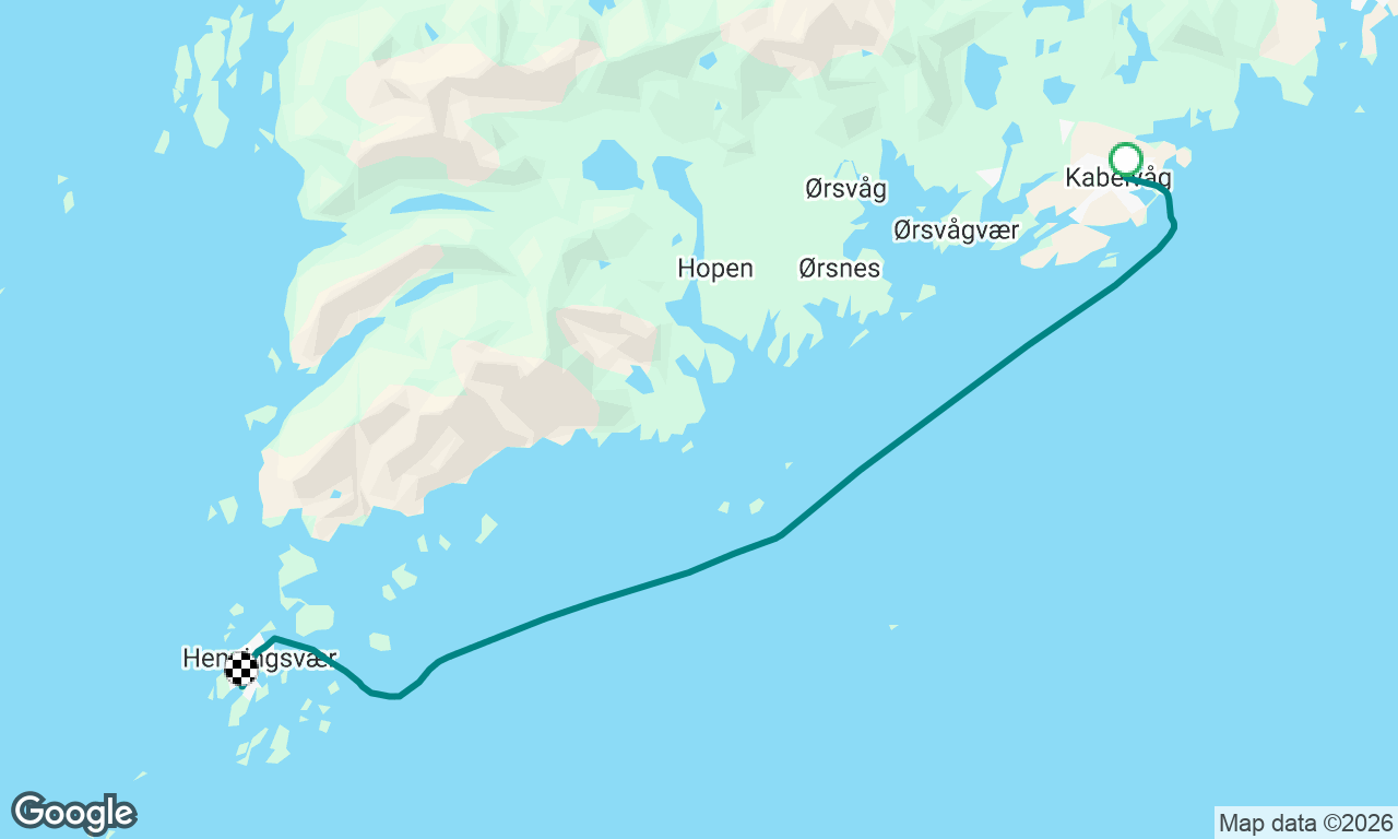 Voyage map