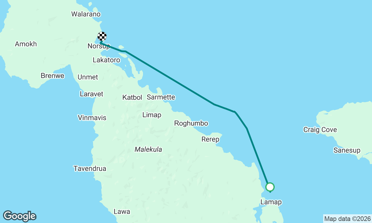 Voyage map