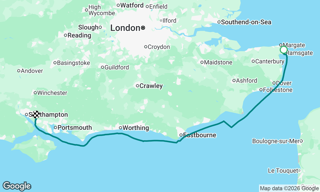 Delivery - Leg 2 - Ramsgate to Swanwick