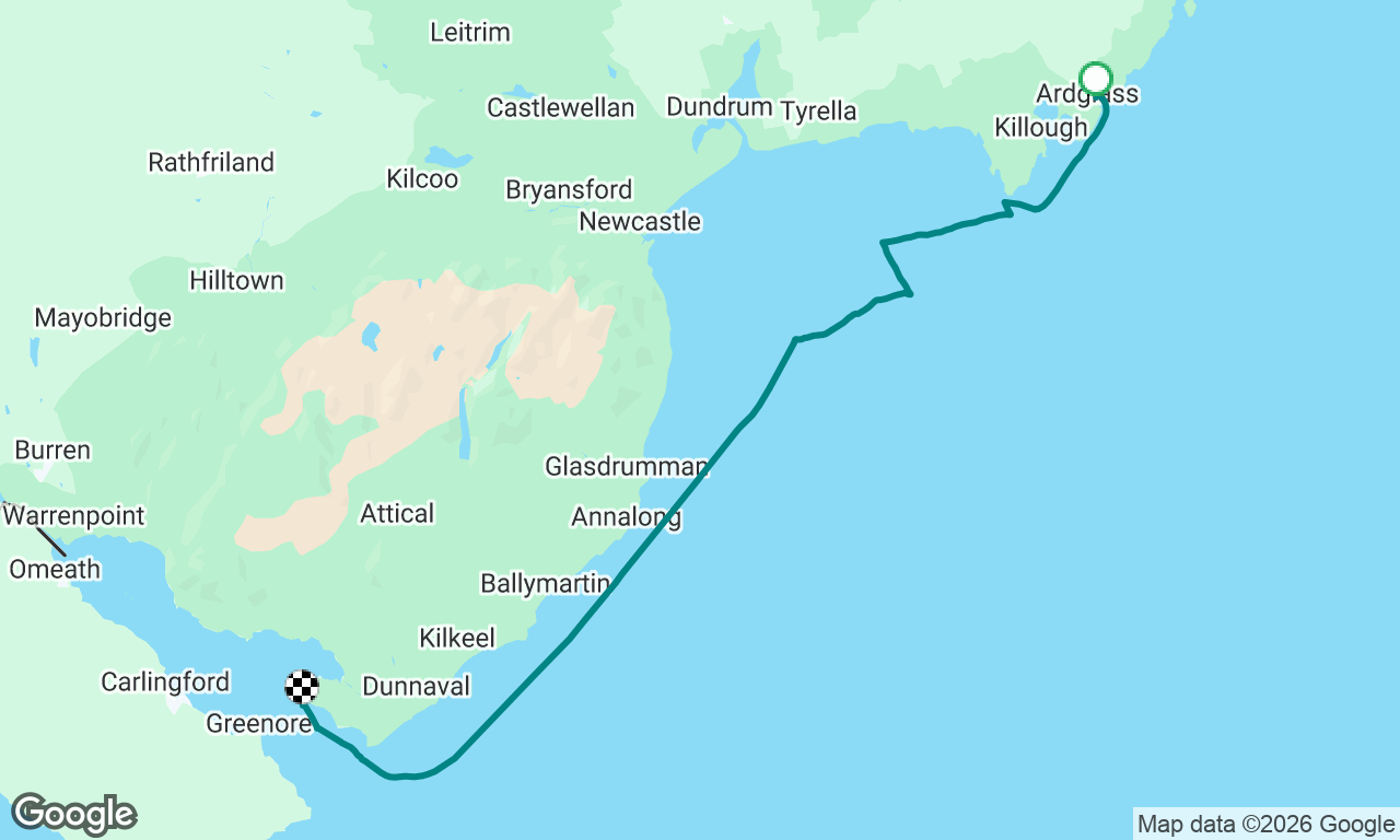 Ardglass to Carlingford Lough