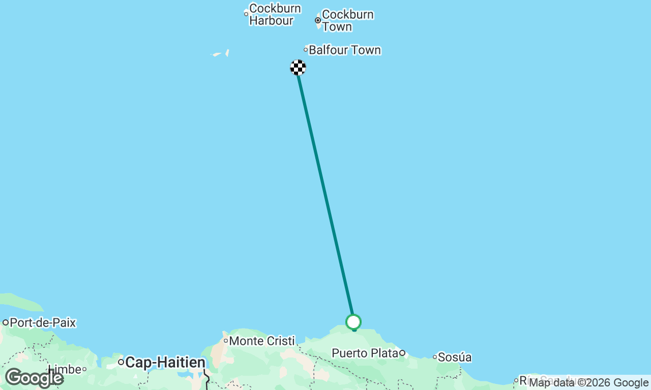Voyage map