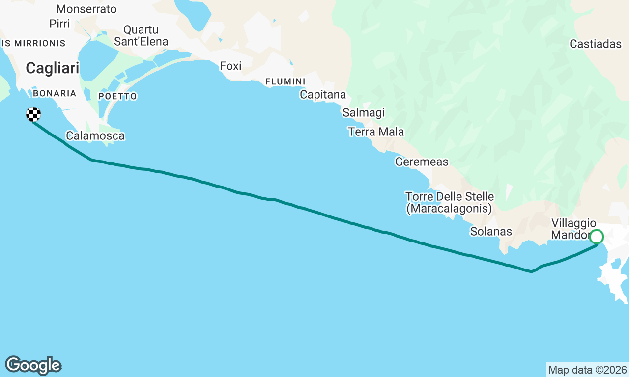 Voyage map