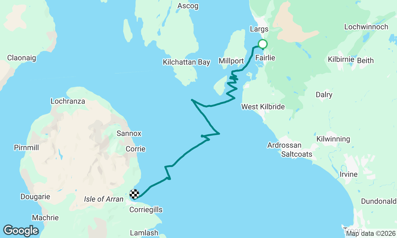 Voyage map