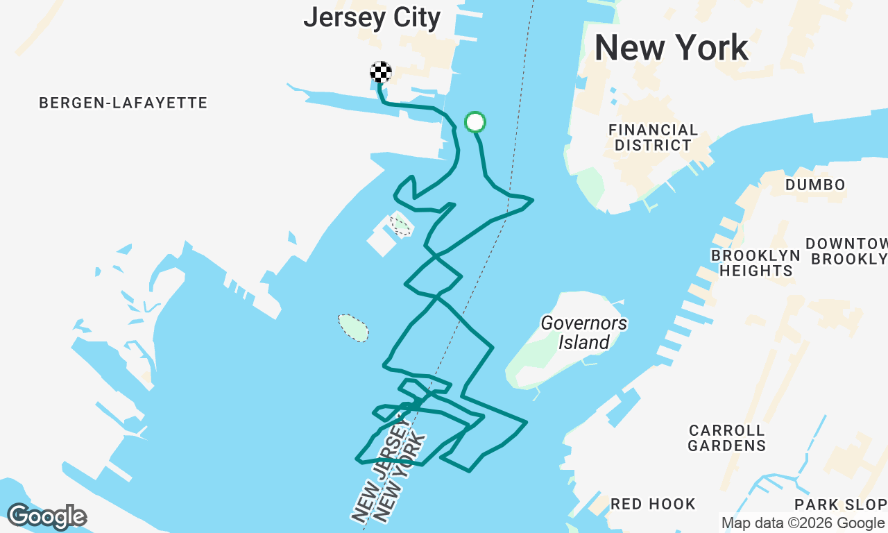 Voyage map