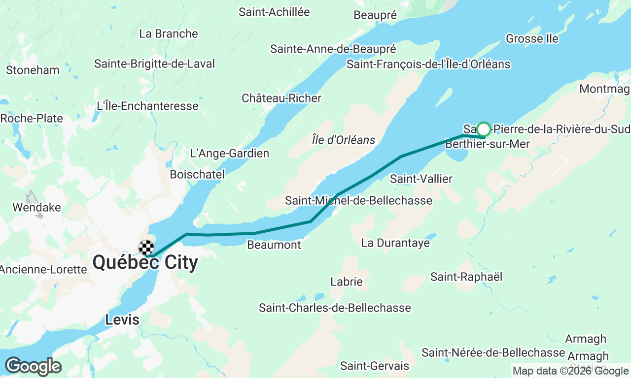 Voyage map