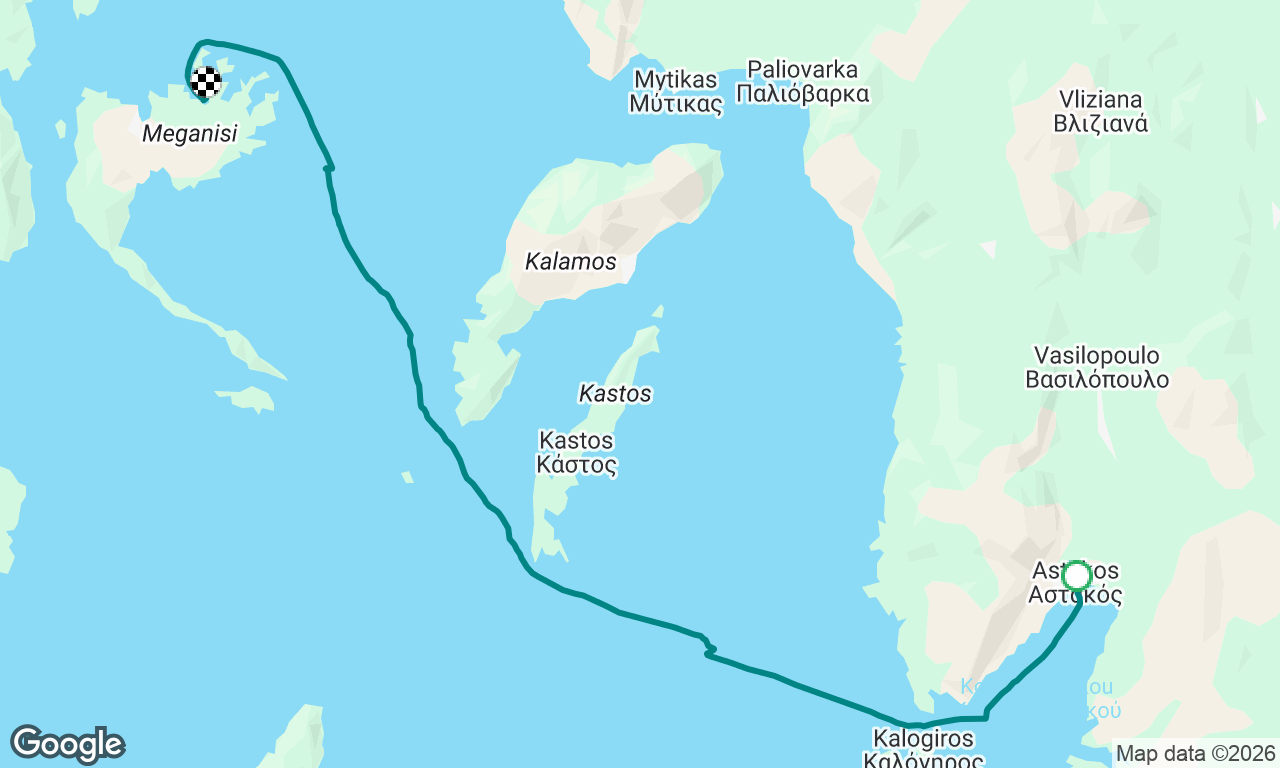 Voyage map
