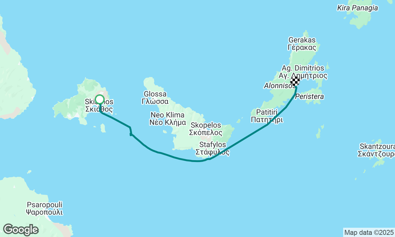 Jour 6 : Skiathos à Alonissos (Glyfa / Steni Vala)
