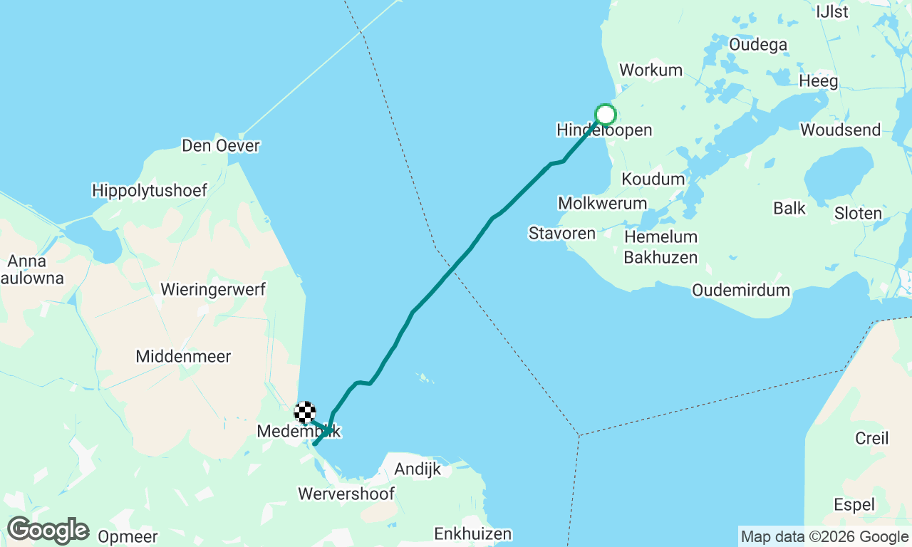 Hindeloopen to Medemblik