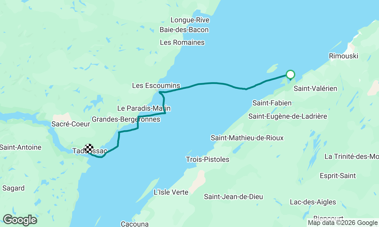 Stage Intl. Bareboat - Bic à Tadoussac