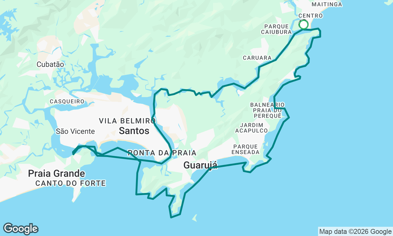Volta na Ilha de Sto Amaro 