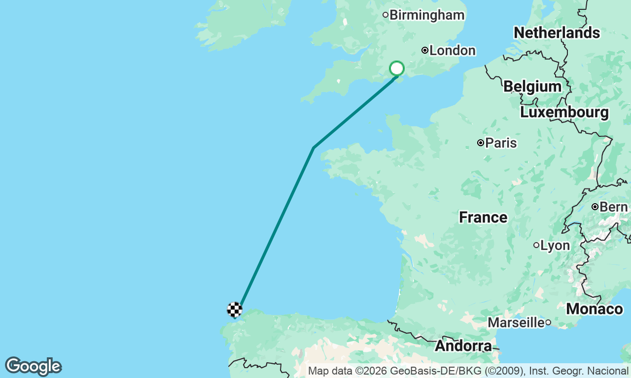 Beaulieu to ACoruna