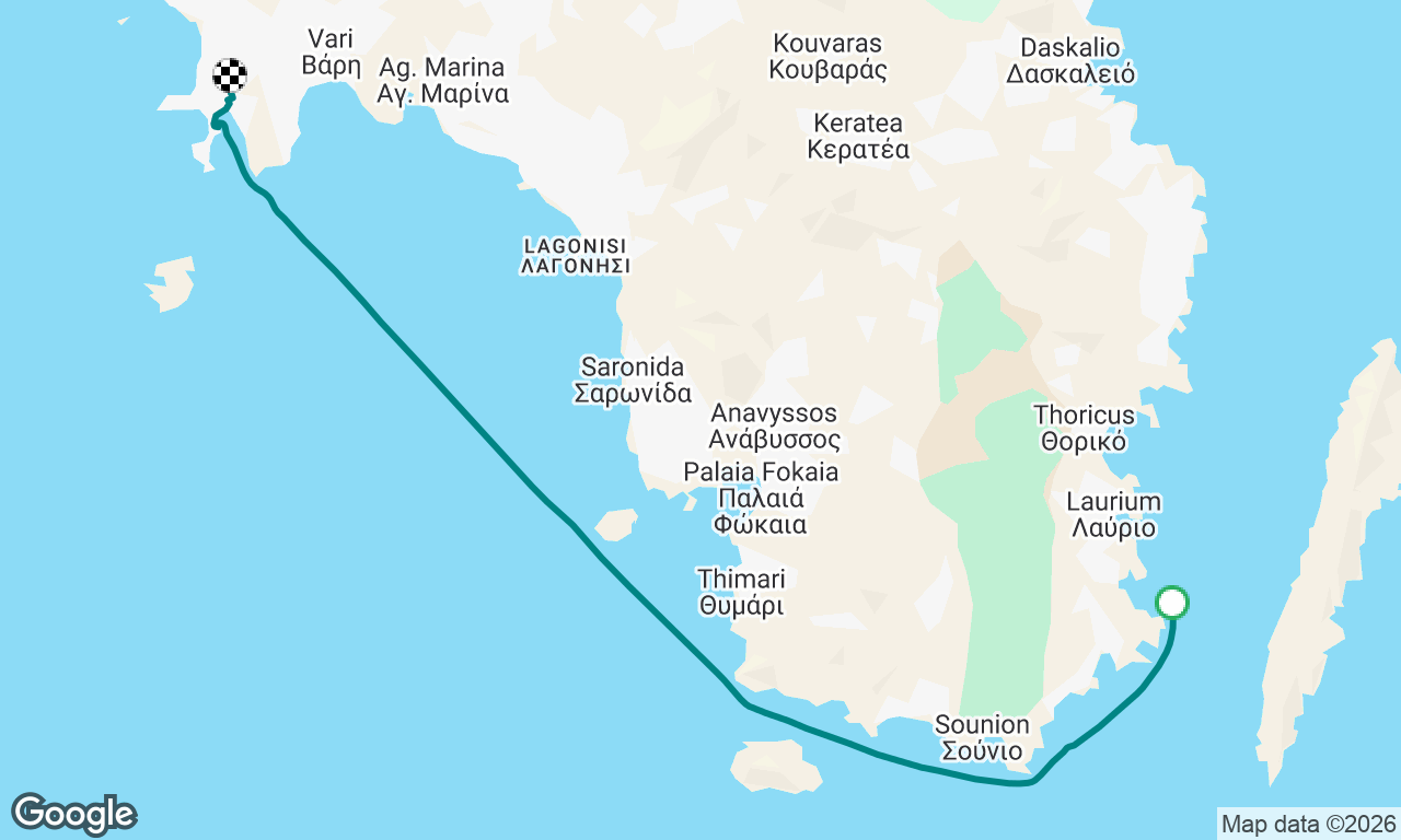 Voyage map