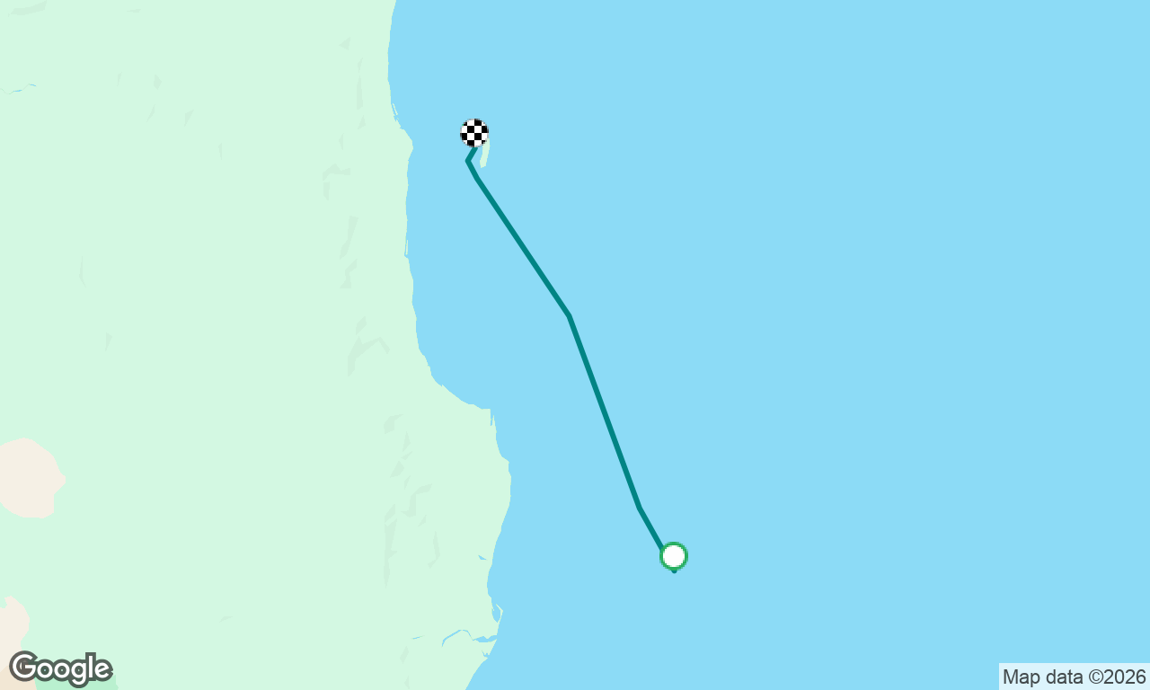 Morris Island to Night Island