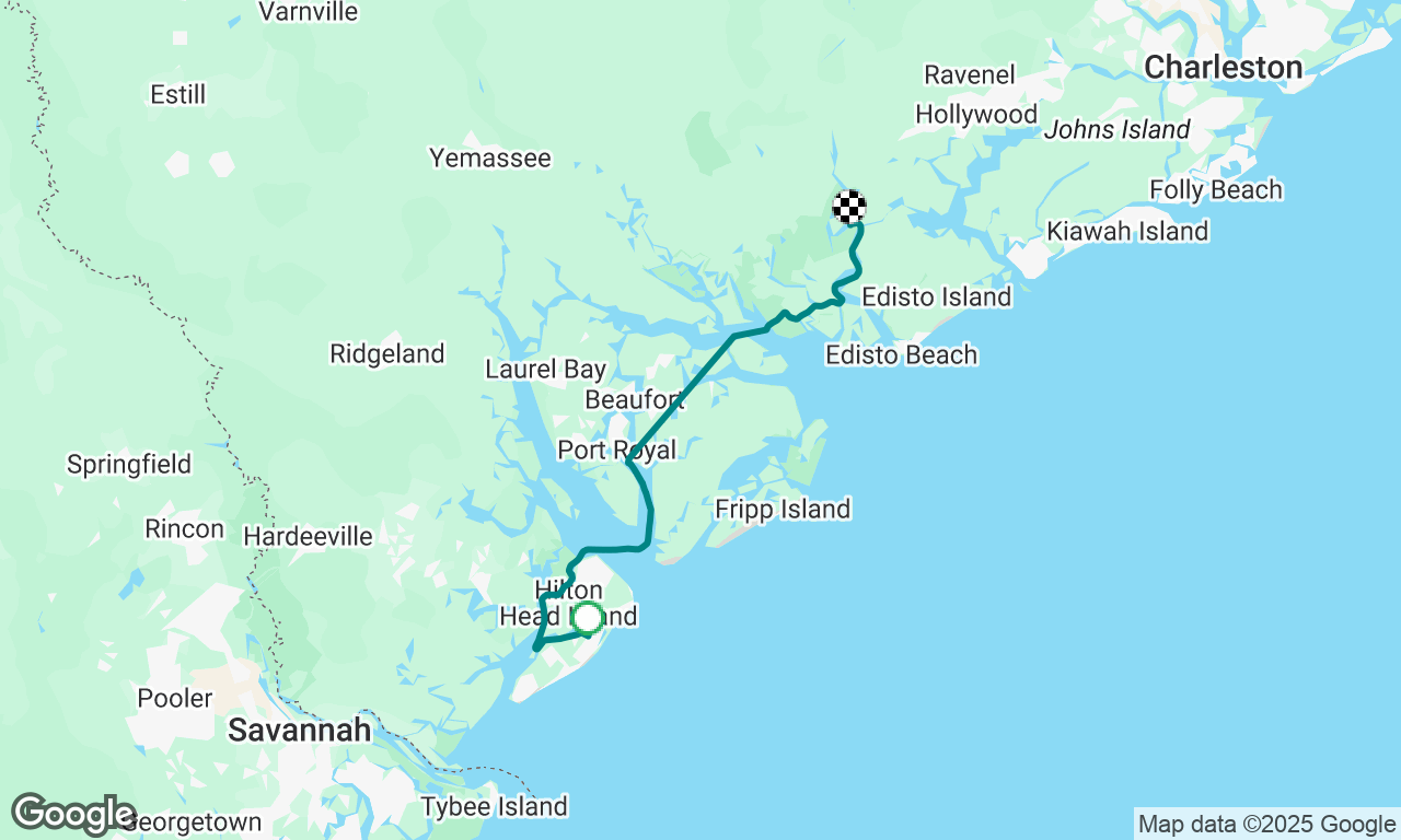 Hilton Head to West of Watts Anchorage 