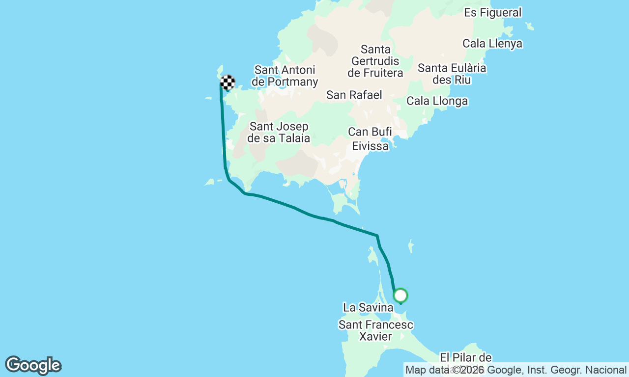 Voyage map