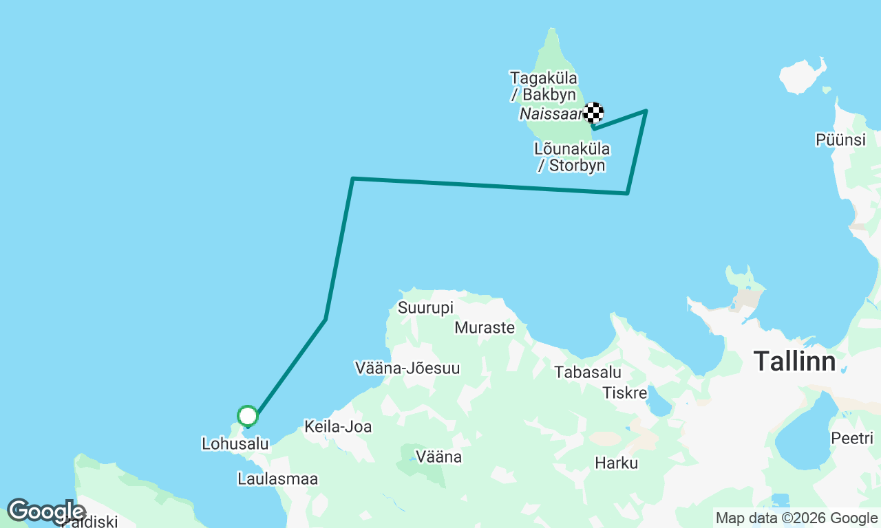 Voyage map