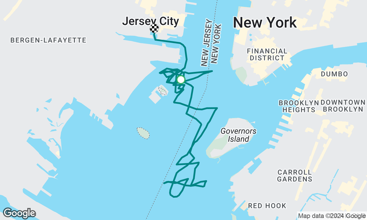 NYC harbor sail