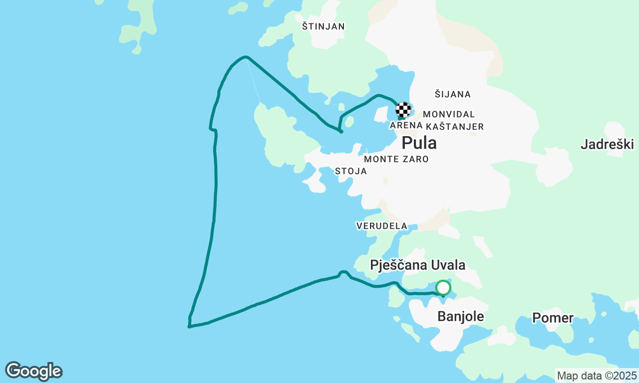 Uvala Soline to Pula