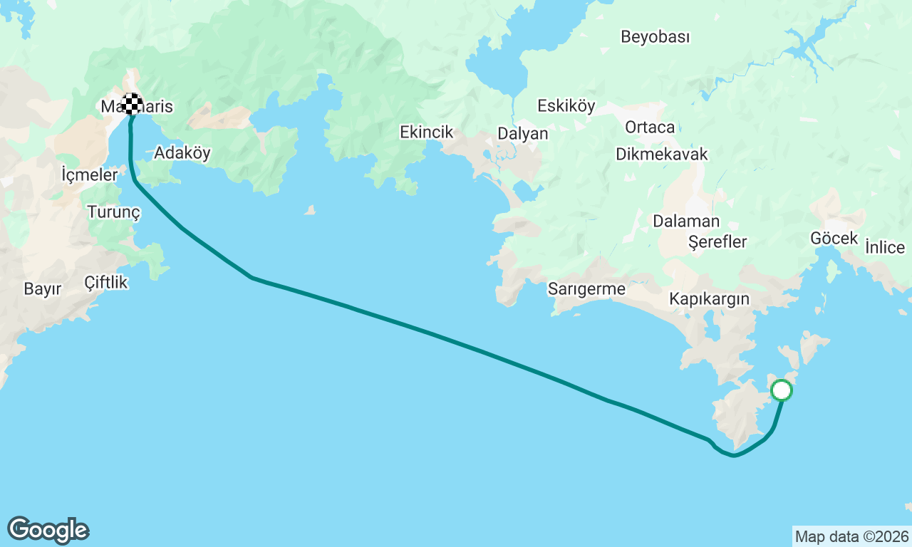 Voyage map