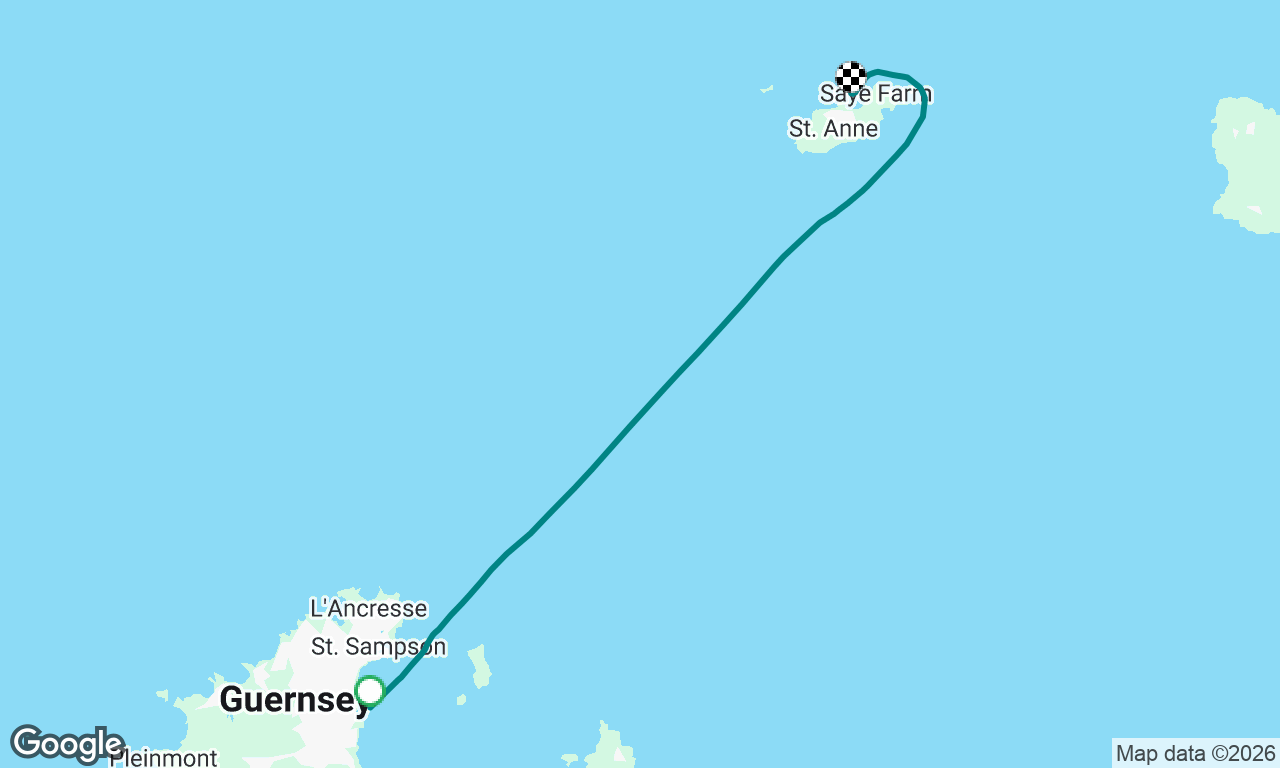 St Peter Port - Alderney Leg 9