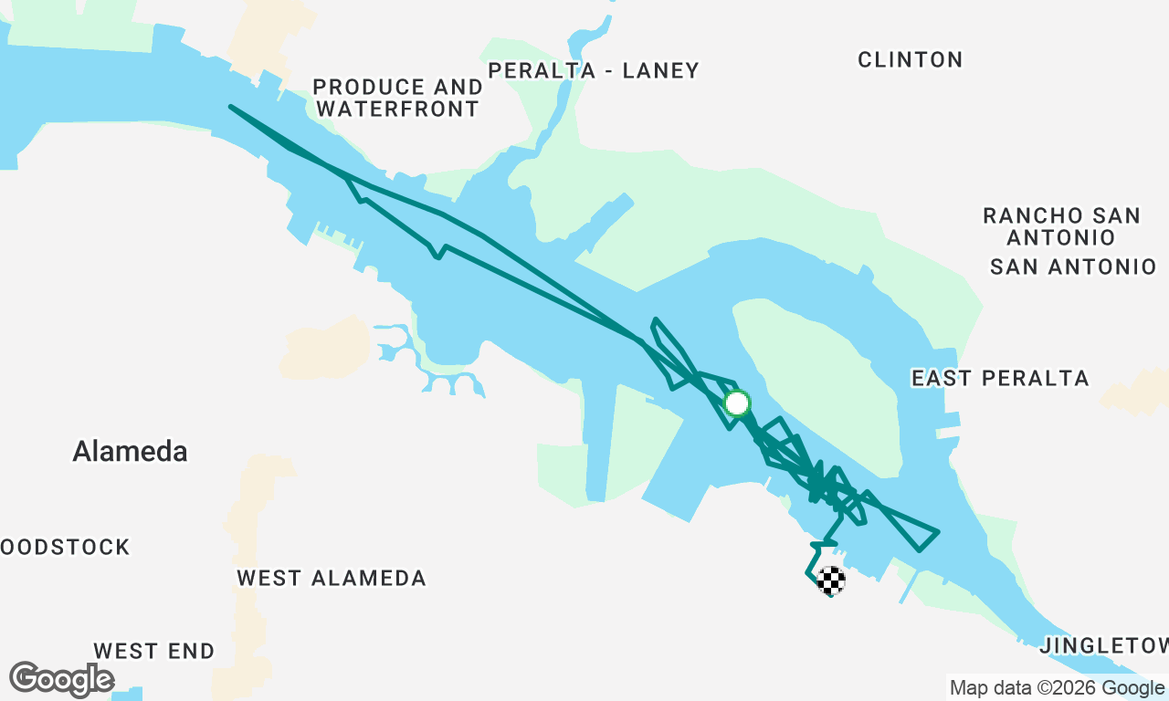 Voyage map