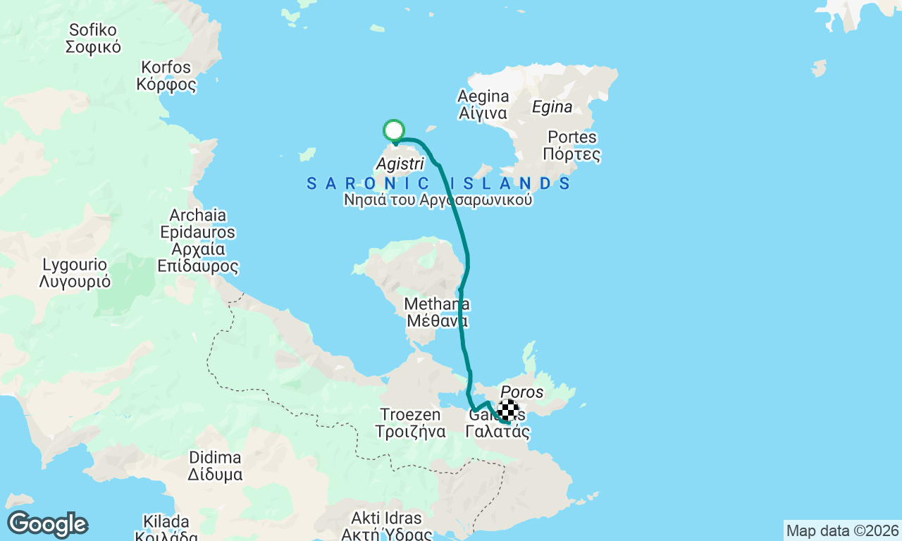 Voyage map