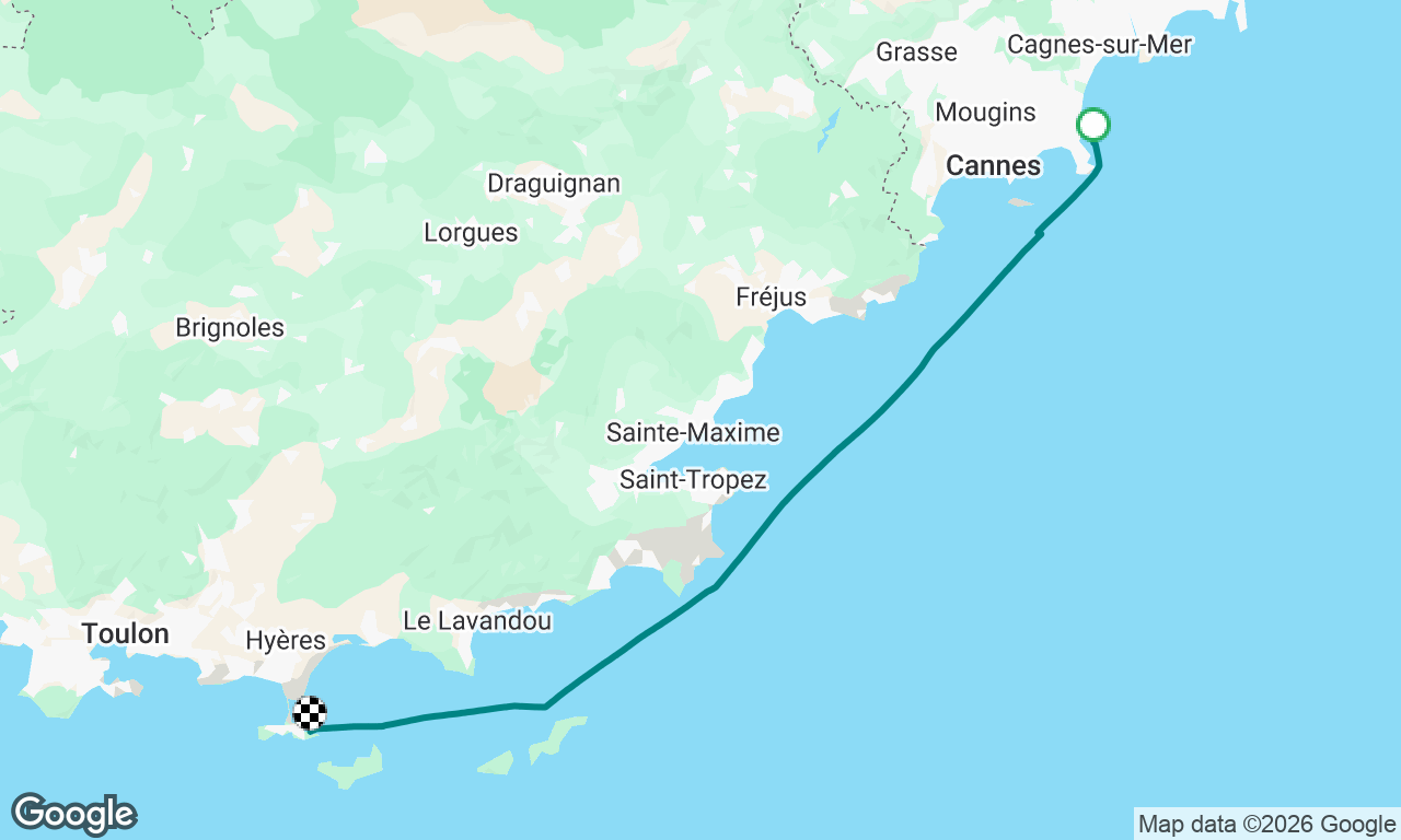 Voyage map