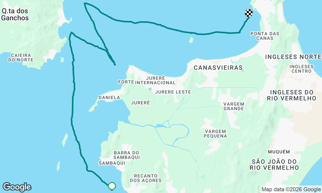Volta à Ilha de Sta Catarina - Dia 1