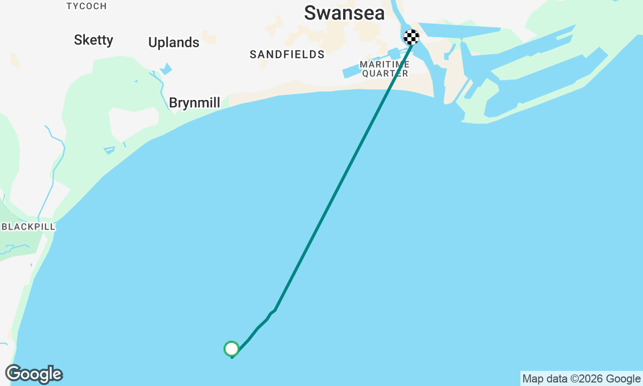Voyage map