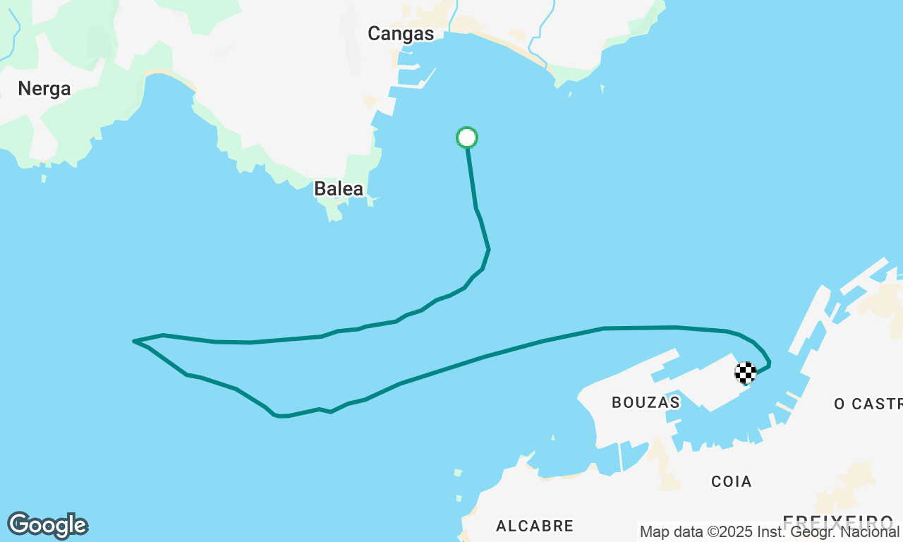 Aborted run to the islands 