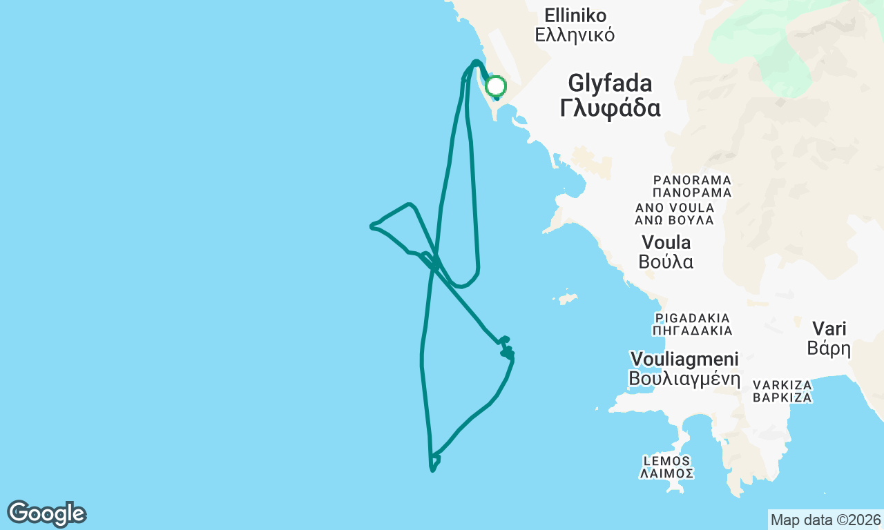 Voyage map