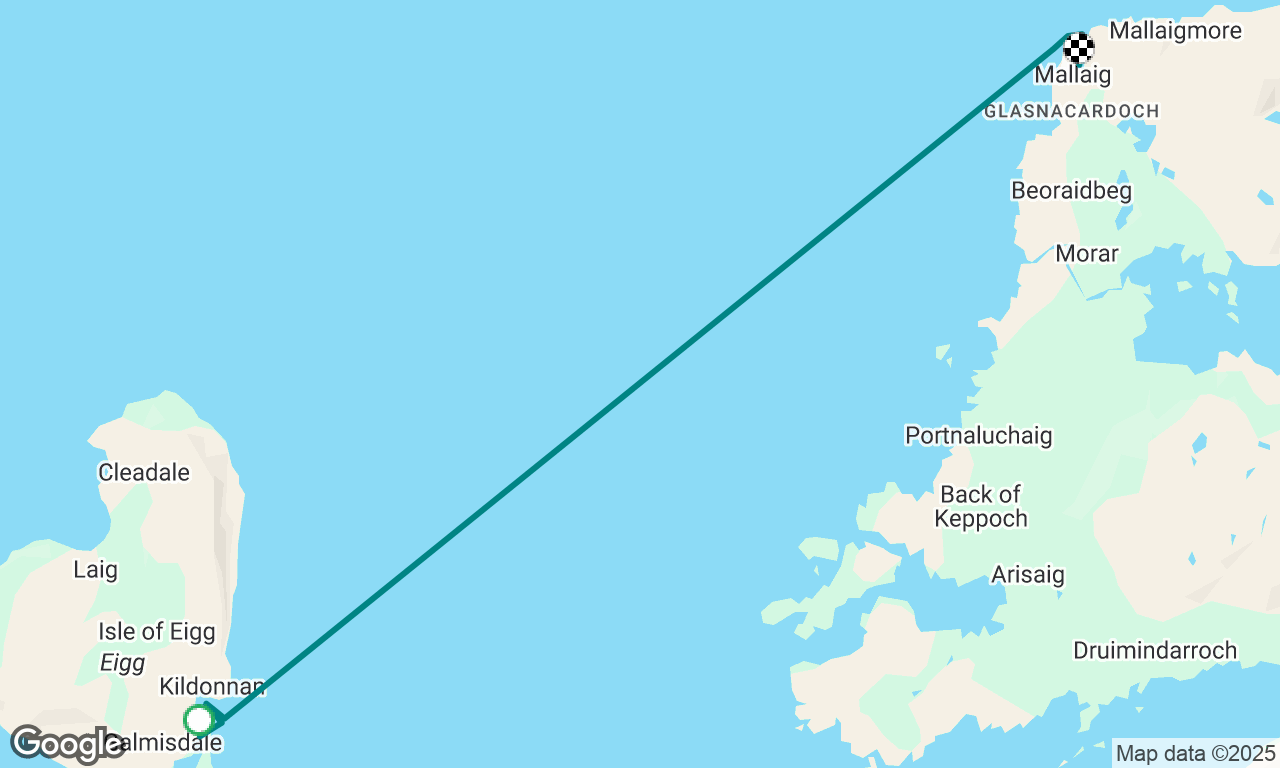 Eigg to Mallaig