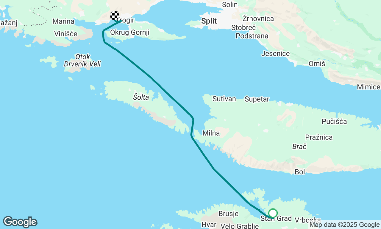 Stari Grad to Trogir