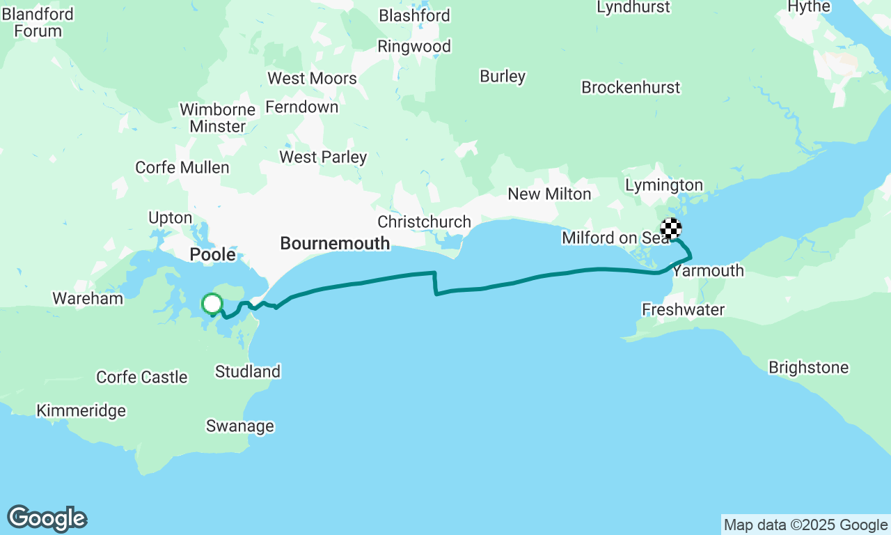 Exciting trip back from Poole