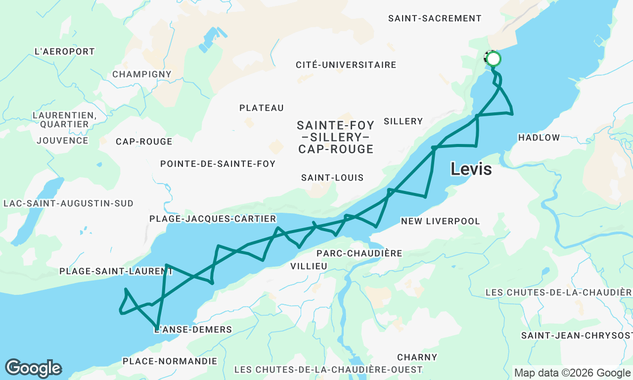Voyage map