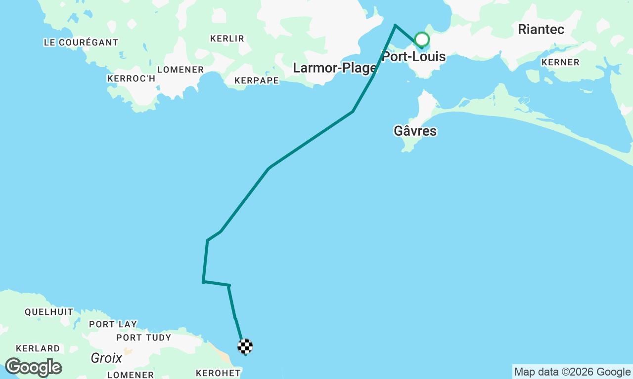 Mid-day Sail to Groix