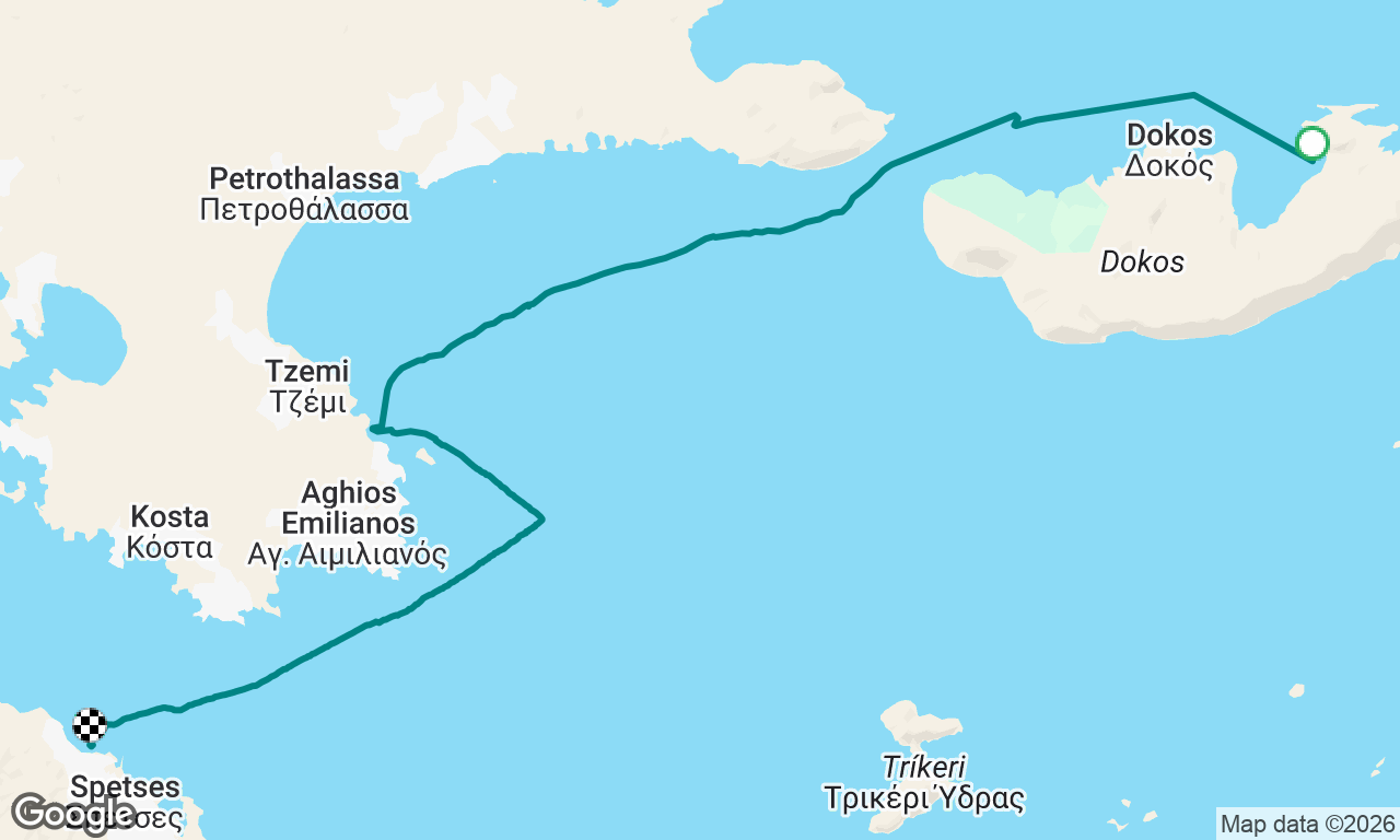 Voyage map