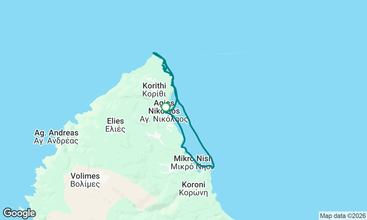 Voyage map