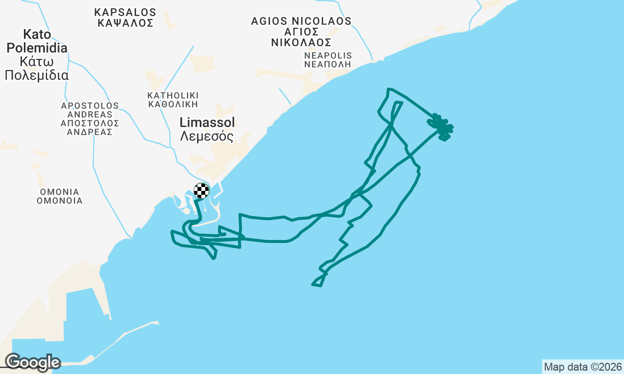 Voyage map