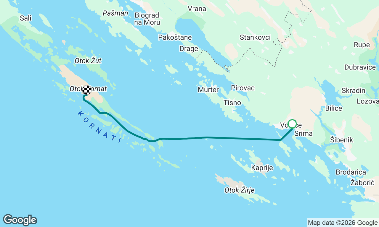 Voyage map