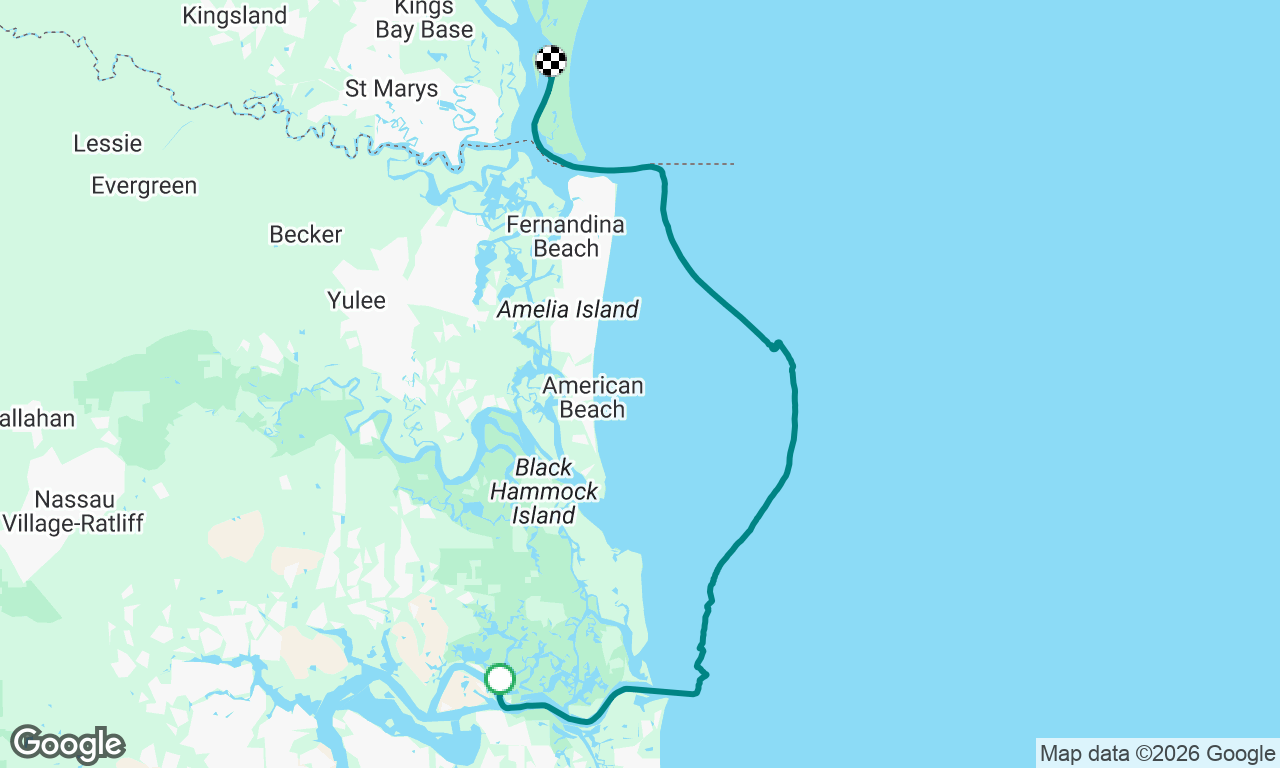 Little Marsh Island JAX to Cumberland Island