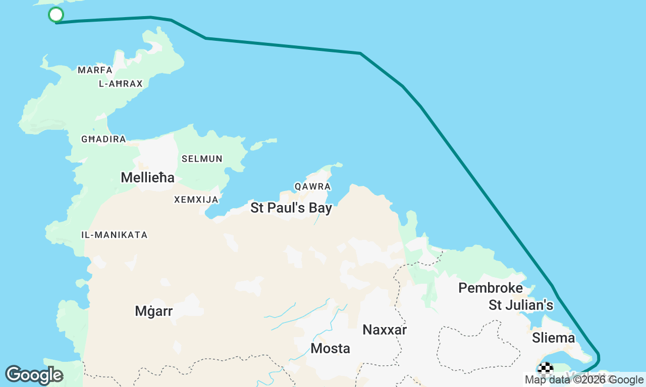 Voyage map