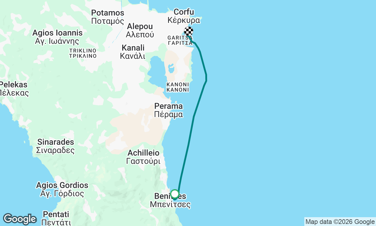 Voyage map